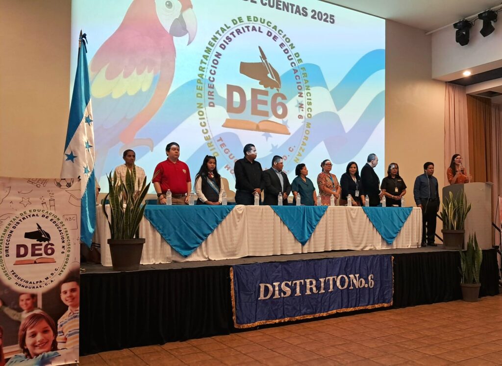 Distrito 6 rinde cuentas y destaca logros educativos 2025