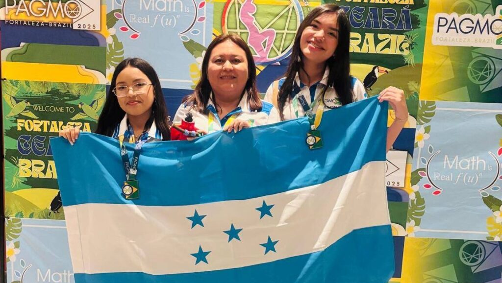 Hondureñas triunfan con medallas en Olimpiada Panamericana de Matemáticas 2025